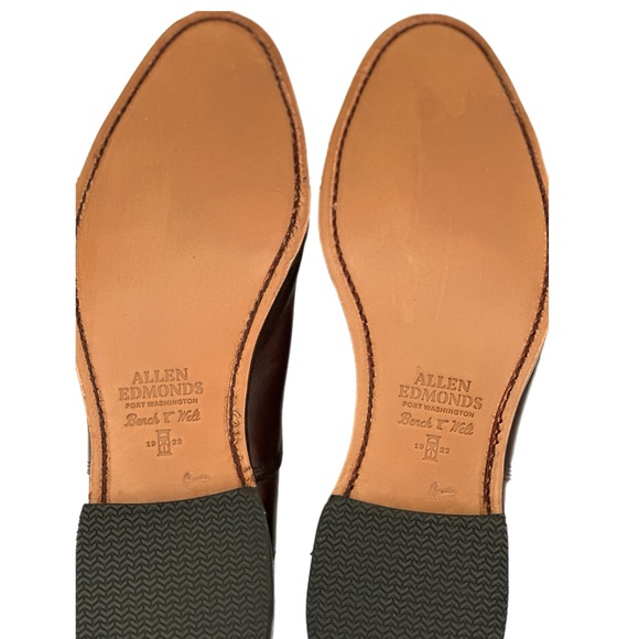 Allen Edmonds Fifth Avenue Cap-toe Oxford Dress Shoe -Dark Chili Leather 12D - Picture 5 of 7